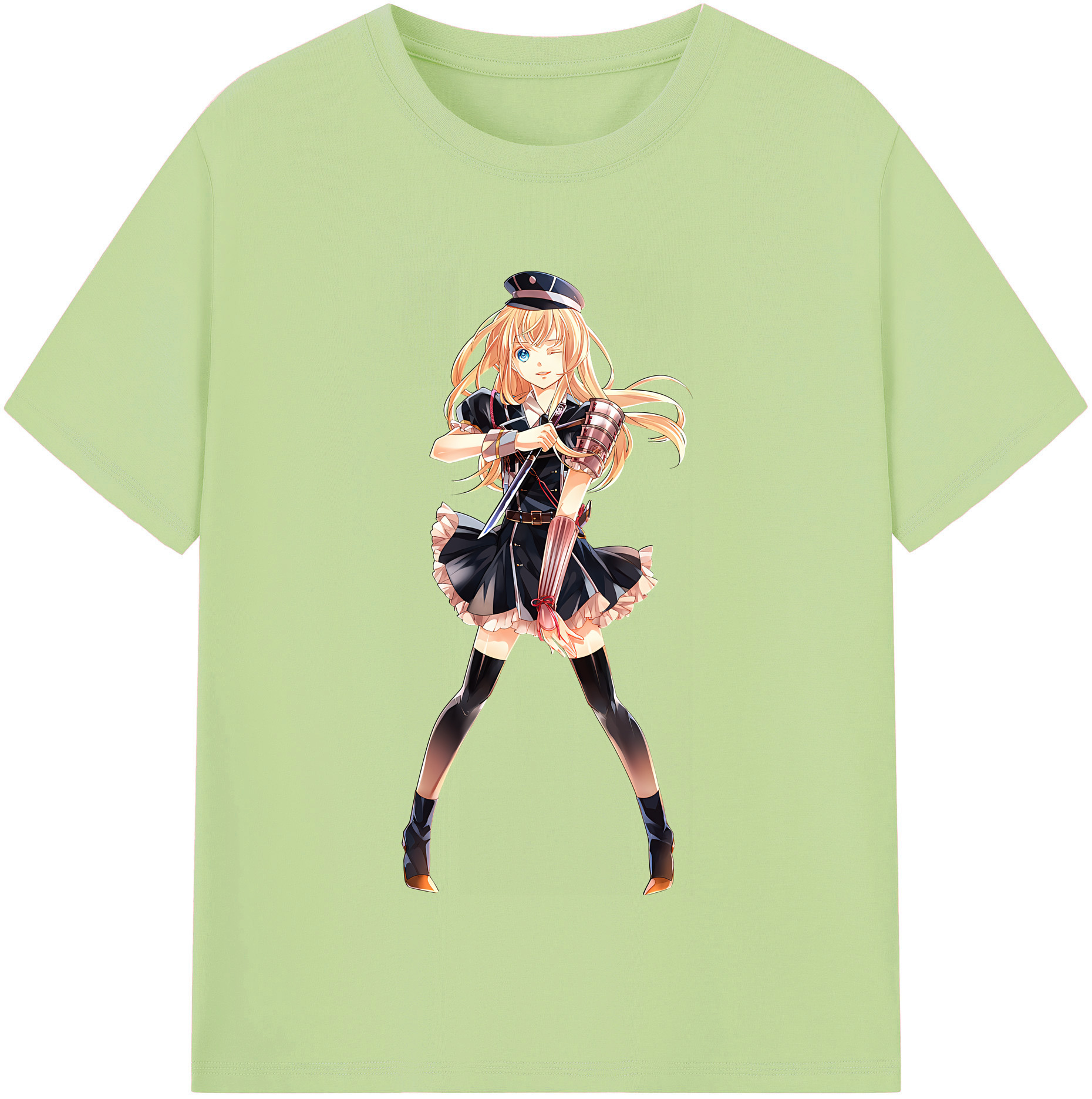 （画像用） 刀剣乱舞 Touken Ranbu 綿100％半袖Tシャツ（フロントプリント）
